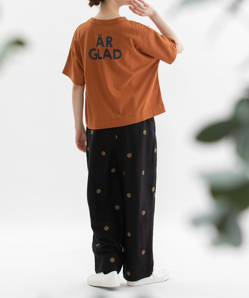 nop de nod（ノップドゥノッド） パンツ Pommeリネンレーヨンpolka刺繍