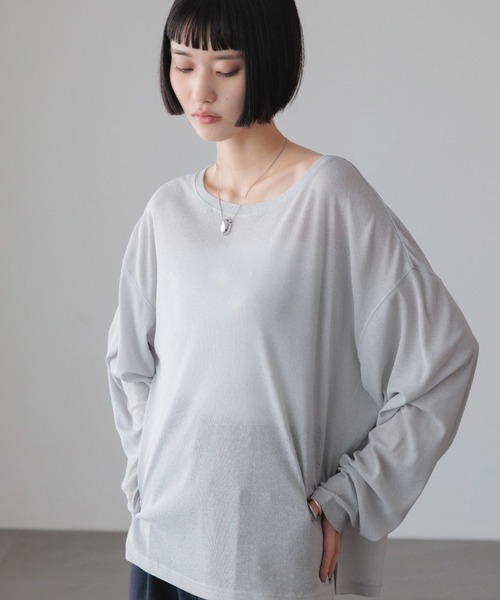 LOWRYS FARM（ローリーズファーム） tシャツ USEFULシアープル