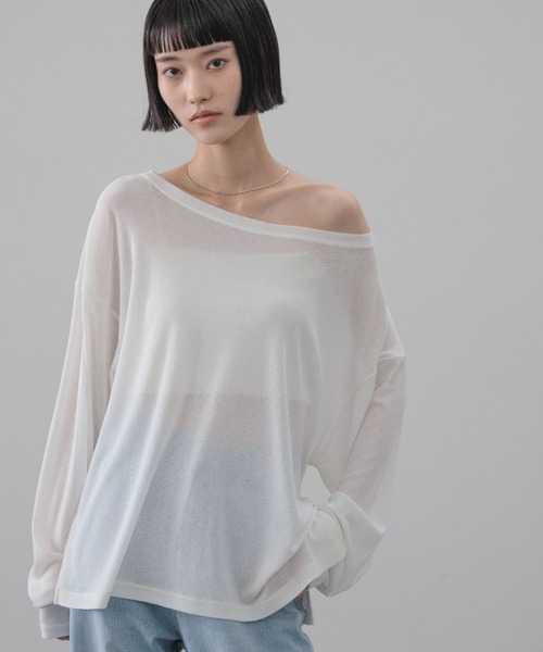 LOWRYS FARM（ローリーズファーム） tシャツ USEFULシアープル