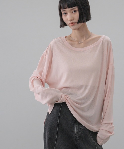 LOWRYS FARM（ローリーズファーム） tシャツ USEFULシアープル