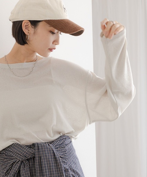 LOWRYS FARM（ローリーズファーム） tシャツ USEFULシアープル