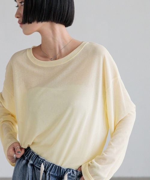 LOWRYS FARM（ローリーズファーム） tシャツ USEFULシアープル