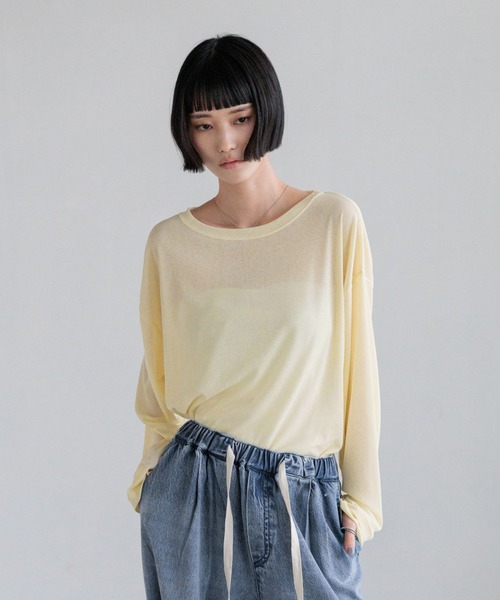 LOWRYS FARM（ローリーズファーム） tシャツ USEFULシアープル