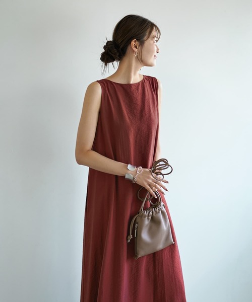 チコさま新品 2way STYLE DELI スタイルデリ ラグジュアリーワンピ STYLE DELI ワンピース 前後2WAYひねりVネックワンピース