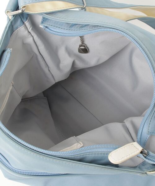 Kitamura 青色 バッグ Kitamura 「Kitamura」 刺繍ショルダーバッグ - ブルー