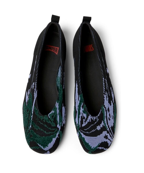 カンペールCAMRER TWINZ フラットシューズ37(23.5) カンペール CAMPER TWINS / フラットシューズ （ブラック