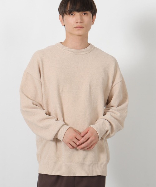 LAKOLE（ラコレ） セーター ニット カラーモールニットプルオーバー
