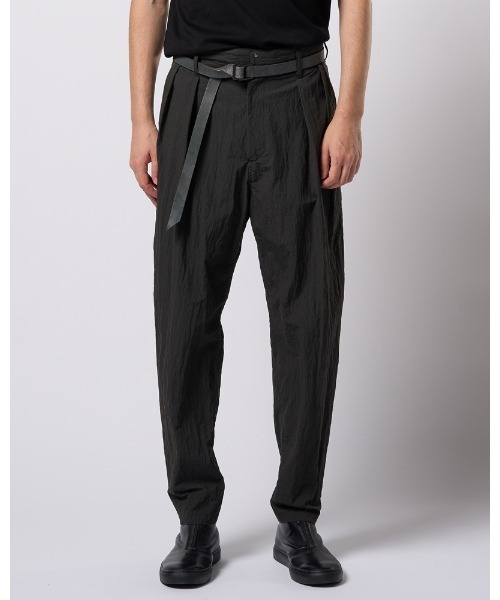 wjk パンツ wide tapered slacks メンズ : ZOZOTOWN Yahoo!店 - 通販