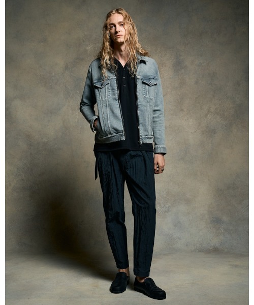 wjk スラックス wide tapered slacks メンズ : ZOZOTOWN Yahoo!店