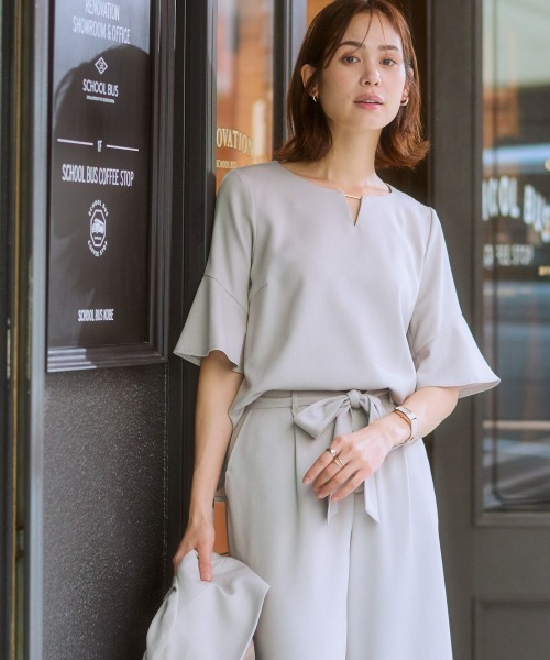 「7days Life Styling」 セットアップ L ネイビー レディース_画像9