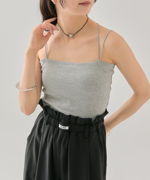 mystic（ミスティック） キャミソール 「4色展開」パット付きバック