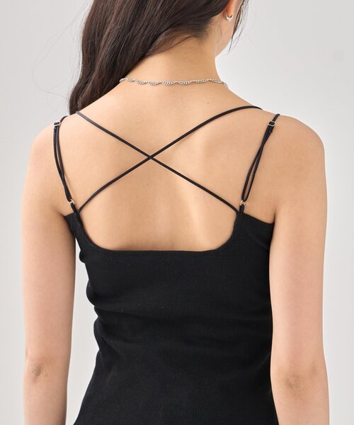 mystic（ミスティック） キャミソール 「4色展開」パット付きバック