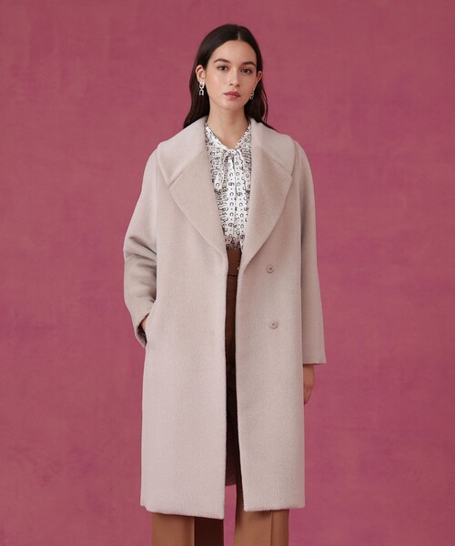 ANAYI（アナイ） トレンチコート コート アルパカシャギーテーラー