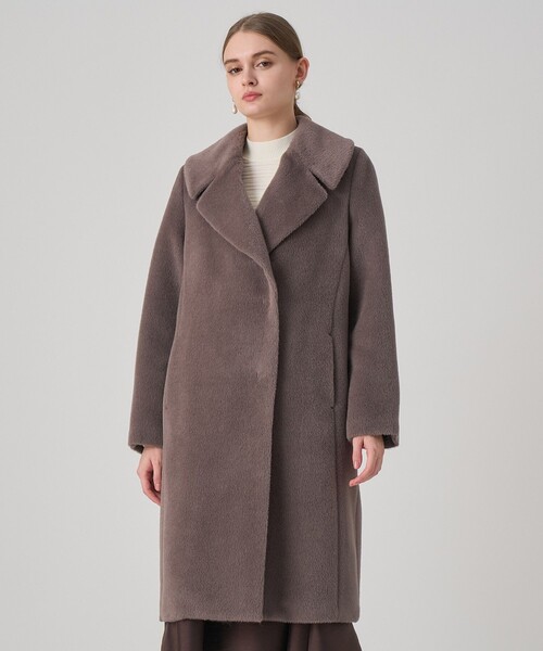 新品未使用タグ付き、 アナイ、シャギーコート アルパカシャギーショートコート|ANAYI OFFICIAL ONLINE STORE｜アナイ