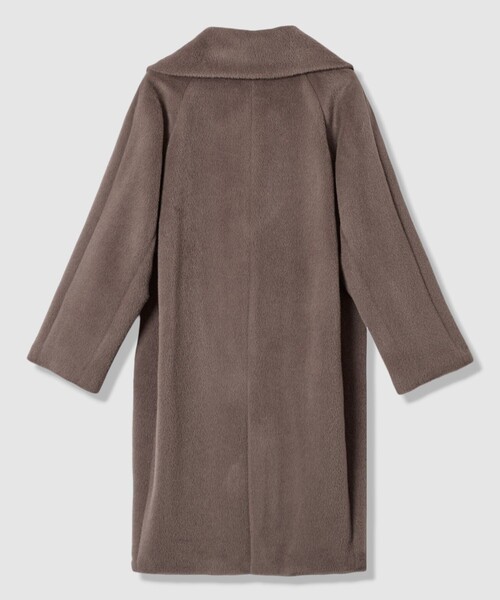 ANAYI アナイ スーリーアルパカノーカラーコート 高級 シャギー ベージュ ANAYI(アナイ)｜アルパカシャギーテーラーコート/ベージュ の通販