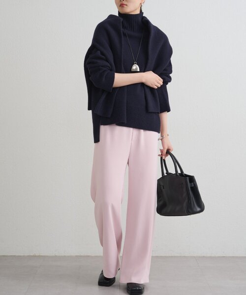 Loungedress（ラウンジドレス） ニット セーター ウール100タートル