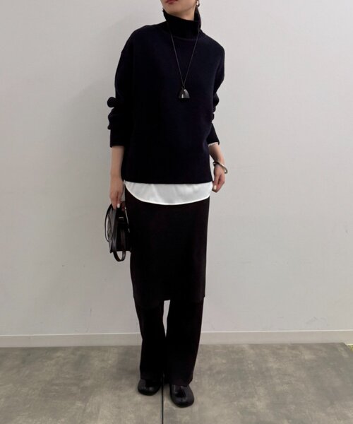 Loungedress（ラウンジドレス） ニット セーター ウール100タートル