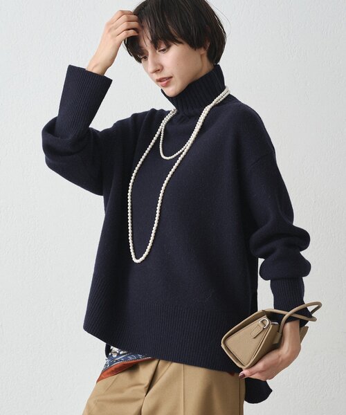 Loungedress（ラウンジドレス） ニット セーター ウール100タートル