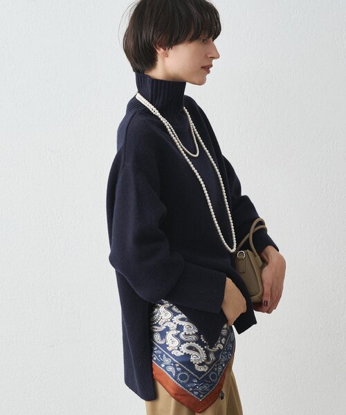 Loungedress（ラウンジドレス） ニット セーター ウール100タートル