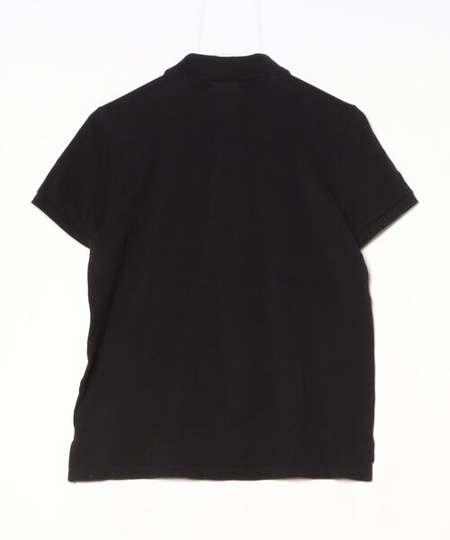 「LACOSTE」 半袖ポロシャツ 36 ブラック レディース_画像2
