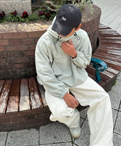 「CANAL JEAN」 マウンテンパーカー ONE SIZE チャコールグレー レディース_画像2