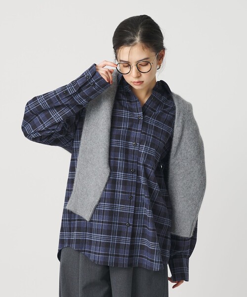 BEAUTY＆YOUTH UNITED ARROWS ブラウス シャツ コットンフランネル