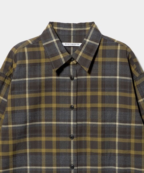 BEAUTY＆YOUTH UNITED ARROWS ブラウス シャツ コットンフランネル
