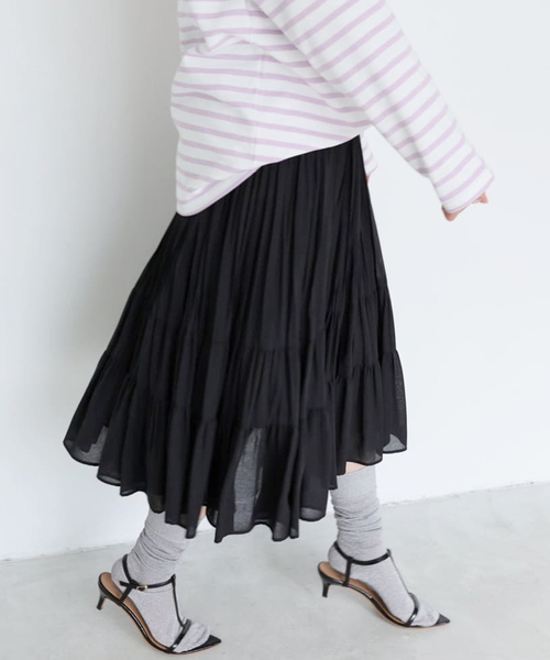 IENA（イエナ） プリーツスカート 38 ブラック レディース : ZOZOTOWN