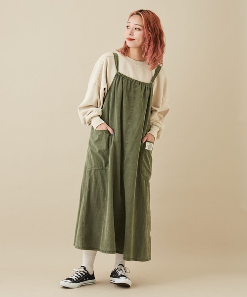 「CUBE SUGAR」 スウェットカットソー M ダークパープル レディース_画像6