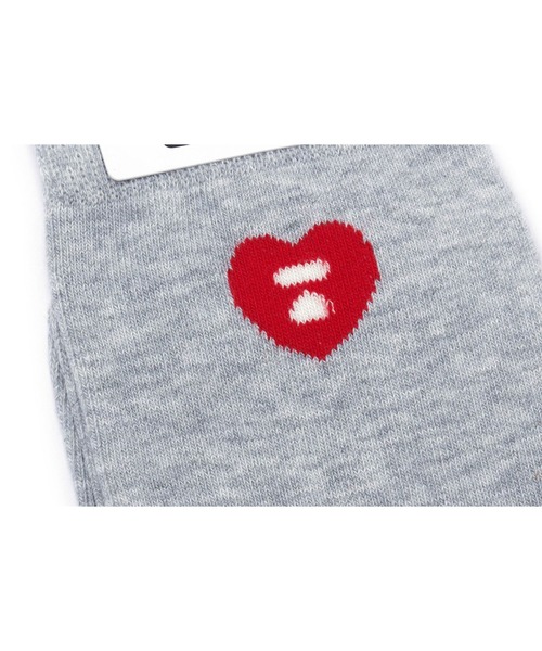 APEE 靴下 HEART EMBROIDERY BADGE SOCKS レディース : ZOZOTOWN Yahoo