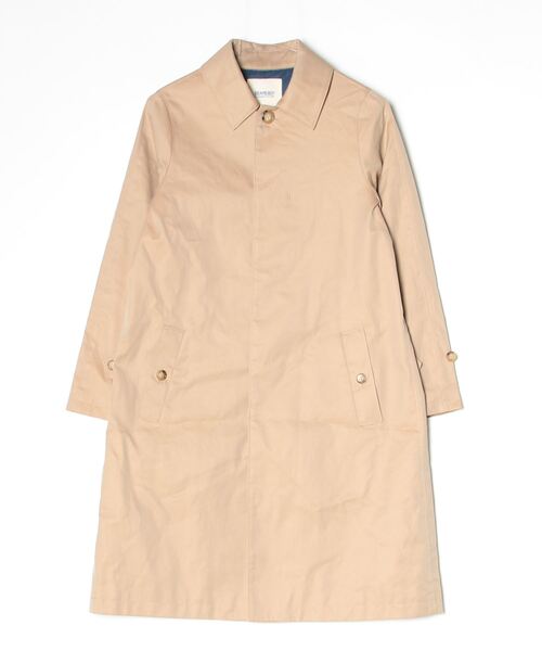 BEAMS BOY（ビームス ボーイ） ステンカラーコート - ベージュ