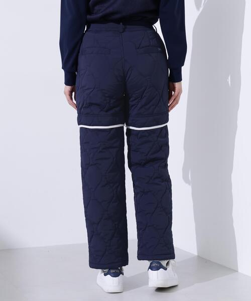 パンツ 「PING APPAREL」全方向ストレッチキルティングタフタ2WAYパンツ 「LADIES LINE」 (LADIES) レディースの画像