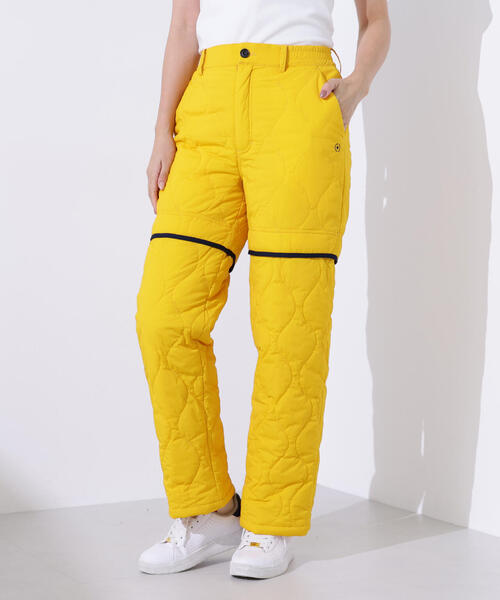 パンツ 「PING APPAREL」全方向ストレッチキルティングタフタ2WAYパンツ 「LADIES LINE」 (LADIES) レディースの画像