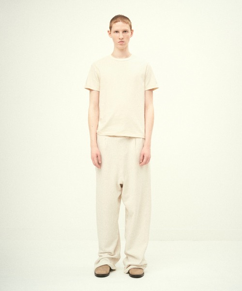 「Juha」 半袖Tシャツ 4 キナリ メンズ_画像6