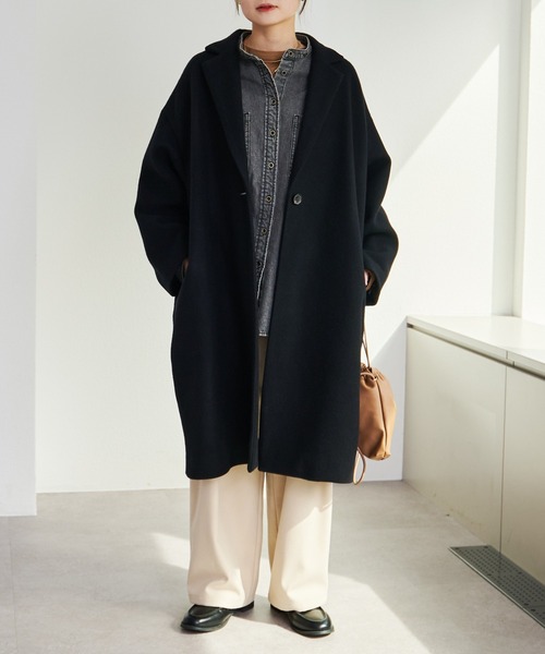 pual ce cin スラックス パンツ 「M/Lサイズ展開」ツータック起毛