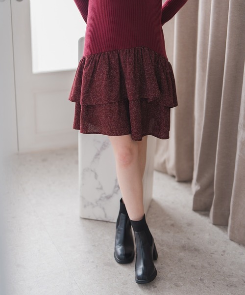 MISCH MASCH（ミッシュマッシュ） ワンピース 2025秋冬新作 ツイード