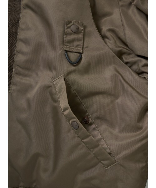 ダウンジャケット ダウン DAIWA PIER39 TECH 2WAY MA-1 DOWN JACKET BW-40025W メンズの画像