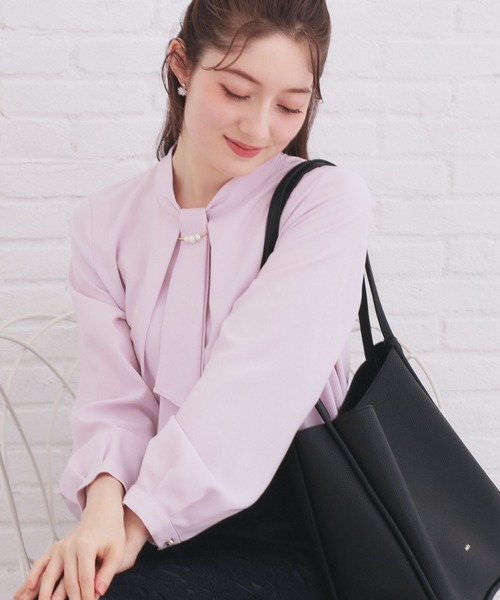 完売！タグ付き❂ボウタイブラウス ブラウス シャツ ボウタイブラウス レディース : ZOZOTOWN Yahoo!店