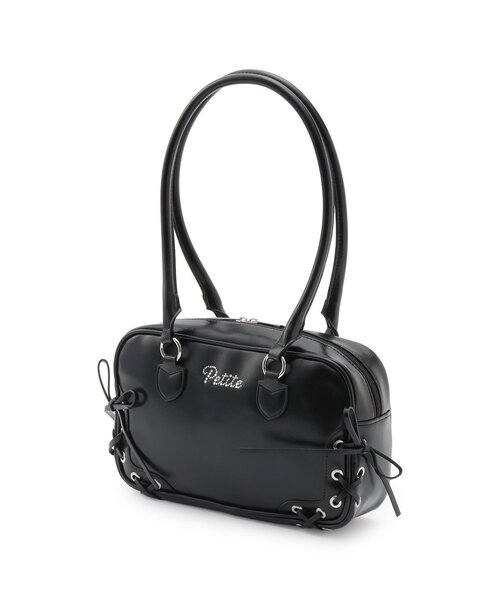 LOVETOXIC ボストンバッグ レースアップロングハンドルボストン キッズ