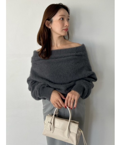 SNIDEL（スナイデル） ニット セーター 「HIGH QUALITY」フォックス