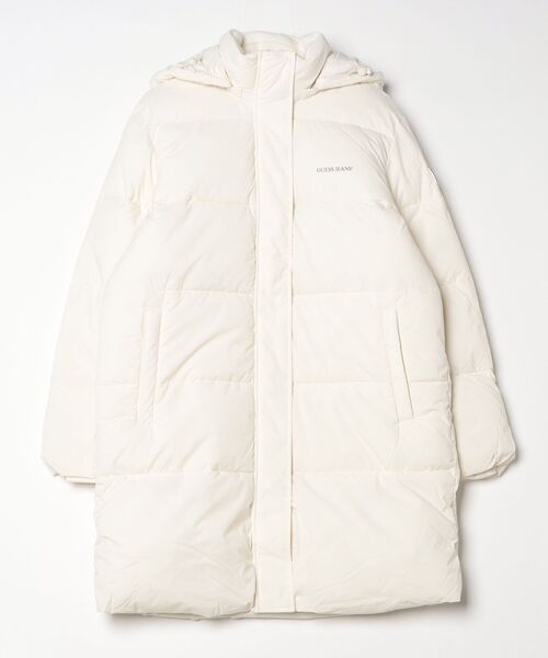 ダウンコート ダウンジャケット GUESS JEANS パファー ロング