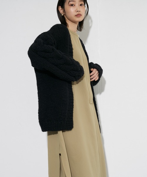 「Audrey and John Wad」 カーディガン FREE ホワイト レディース_画像5