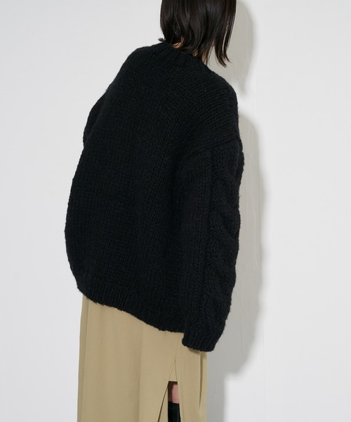 「Audrey and John Wad」 カーディガン FREE ホワイト レディース_画像7