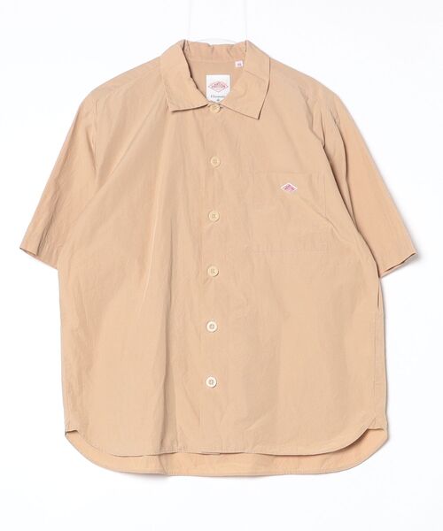 Danton（ダントン） 半袖シャツ 38 ベージュ メンズ : ZOZOTOWN Yahoo 