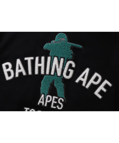 A BATHING APE ア ベイシング エイプ ⭐︎スタジャン⭐︎美品 アベイシングエイプ(A BATHING APE)|07AW 青山限定 スタジャン 紺白