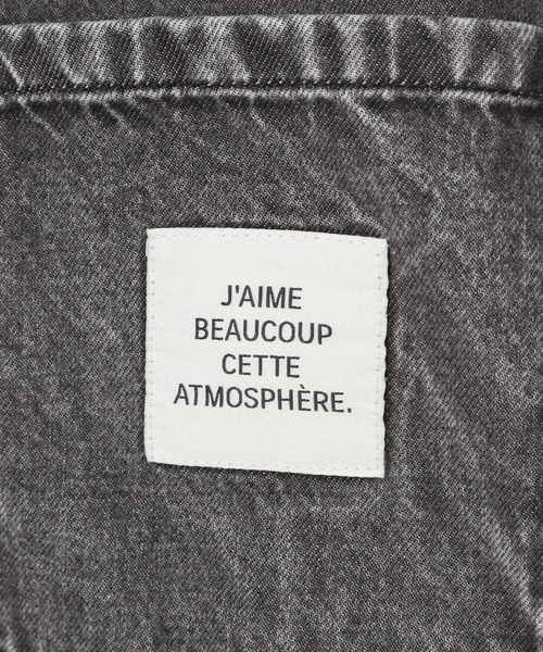 レプシム　新品タグ付グレー オーバーサイズ デニムジャケット　美品デニムパンツ LEPSIM（レプシィム） デニムジャケット FREE ブラック レディース