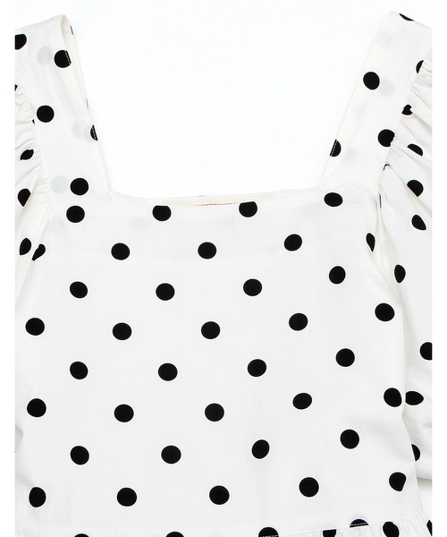 ドレス 「little sunny bite と pink house Coin dot long dress」_6