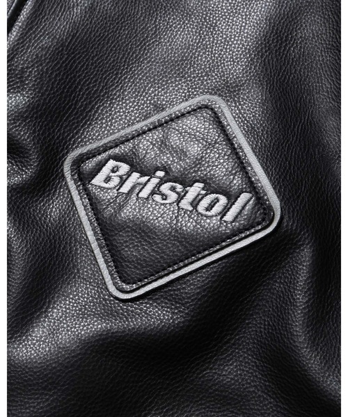 Bristol ブラックレザージャケット L SOPH. | LEATHER TRACK JACKET(L BLACK):