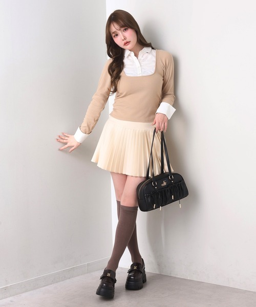 one after another NICE CLAUP スカート 「WEB限定」プレート付き