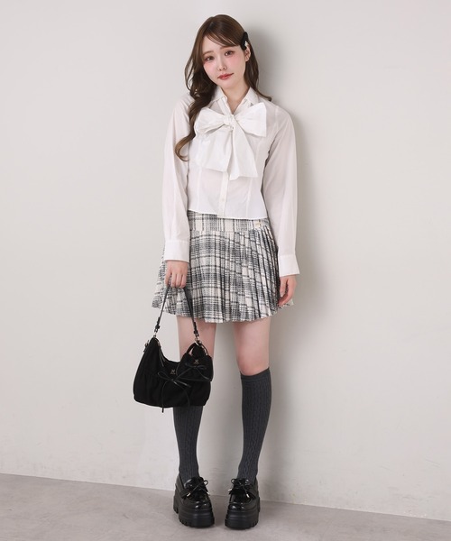 one after another NICE CLAUP スカート 「WEB限定」プレート付き
